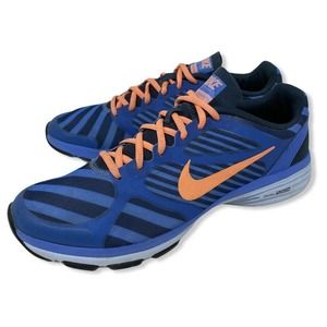 Nike Dual Fusion TR Blue Peach Striped 8